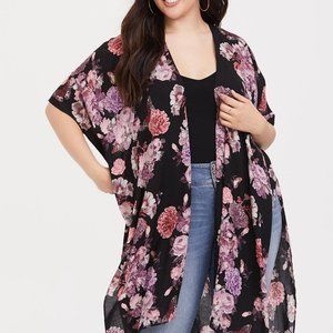Torrid gauze duster kimono